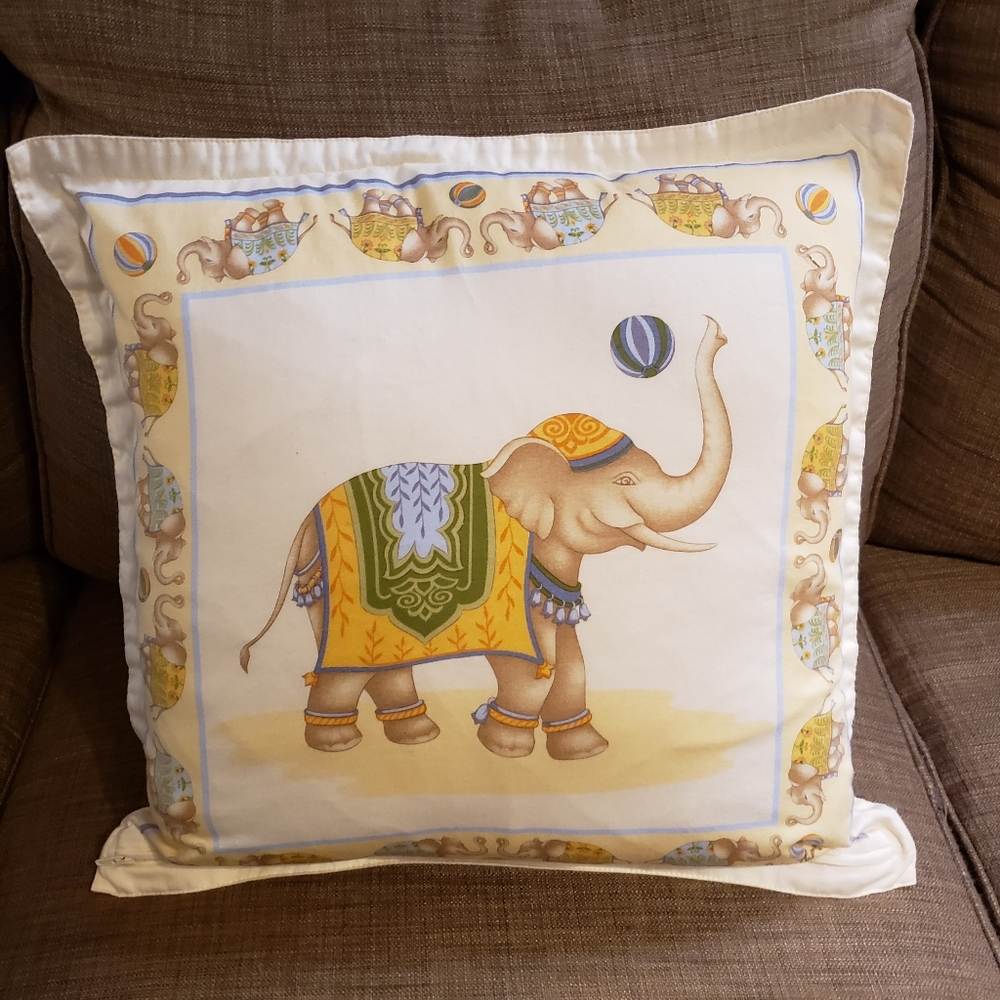 Jim Thompson Decorative Throw Cushion Pillow Thailand 100% Cotton Cover